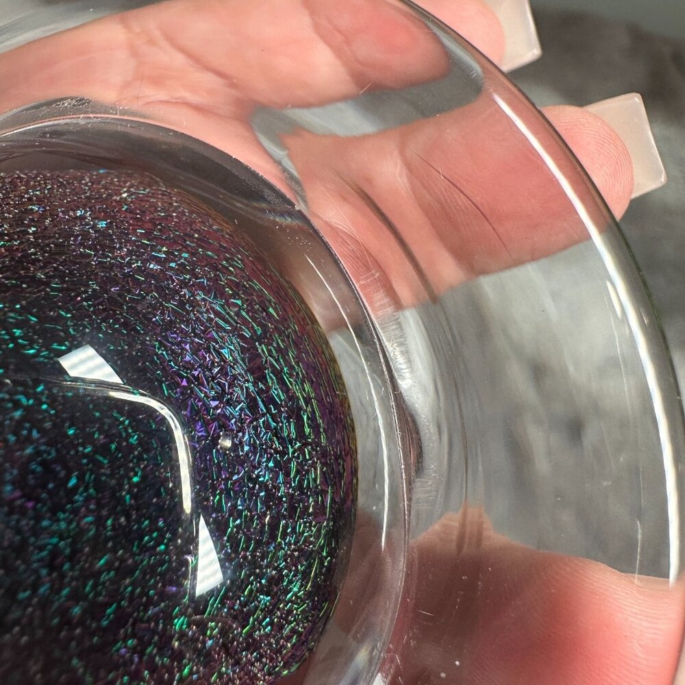 Vintage 1993 Sci Fi Channel Numbered 208/400 Saturn Planet Galaxy Paperweight - Picture 16 of 16